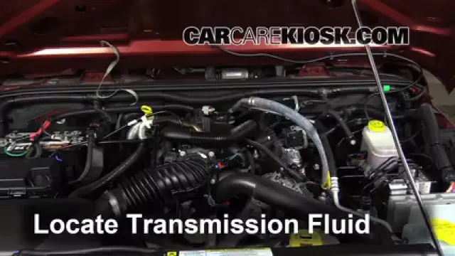 2010 Jeep Wrangler Unlimited X 3.8L V6 Transmission Fluid Check Fluid Level